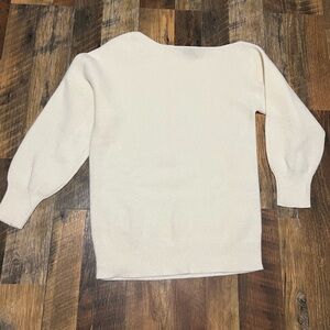 Theory Prosecco Cowl Neck Ribbed Sweater